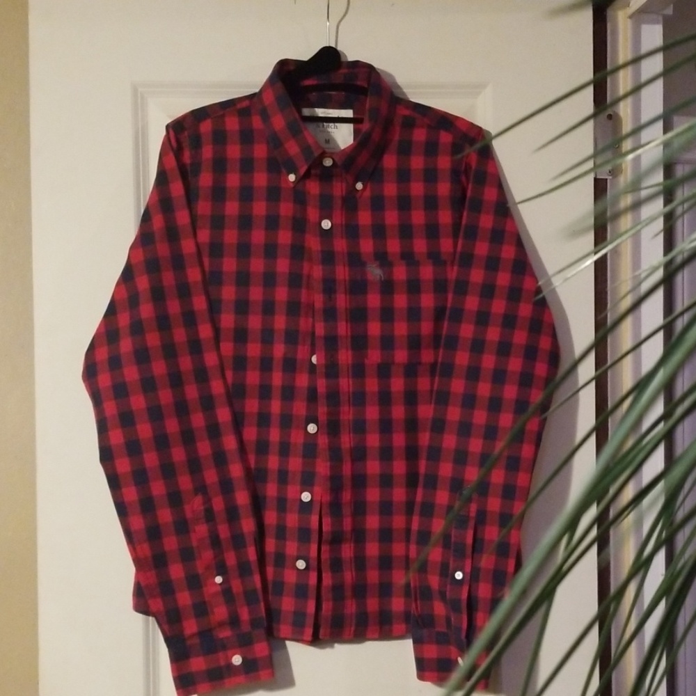 Abercrombie & Fitch long sleeve button down shirt. - Picture 1 of 5